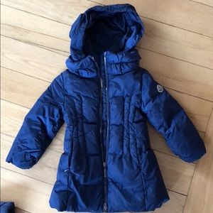 Girls moncler jacket size 2